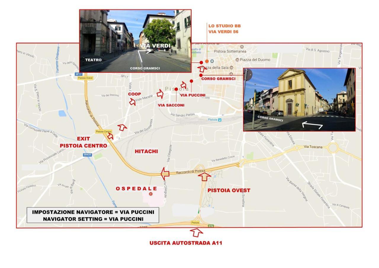 Lo Studio B&B Pistoya Exterior foto